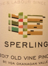 Sperling Vineyards Old Vines Pinotstext