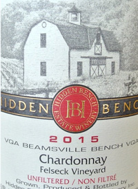 Hidden Bench Felseck Vineyard Chardonnaytext