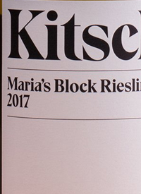 Kitsch Maria's Block Rieslingtext