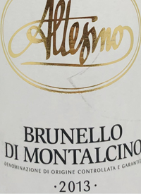 Altesino Brunello di Montalcinotext