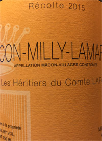Les Héritiers du Comte Lafon Mâcon-Milly-Lamartinetext