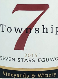 Township 7 Seven Stars Equinox Brut Rosétext