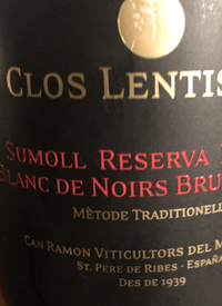 Clos Lentiscus Sumoll Reserva Famila Blanc de Noirs Brut Naturetext