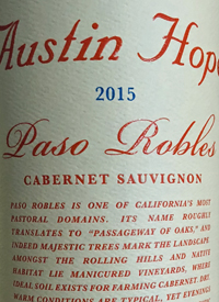 Austin Hope Cabernet Sauvignontext
