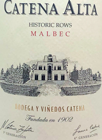 Catena Alta Historic Rows Cabernet Sauvignontext