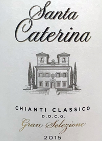 Castello di Albola Santa Caterina Chianti Classico Gran Selezionetext