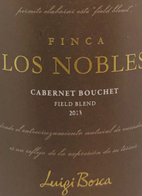 Luigi Bosca Finca Los Nobles Cabernet Bouchet Field Blendtext