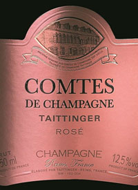 Champagne Taittinger Comtes de Champagne Rosétext