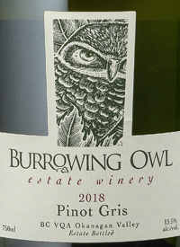 Burrowing Owl Pinot Gristext