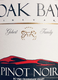Oak Bay Vineyard Gebert Family Pinot Noirtext