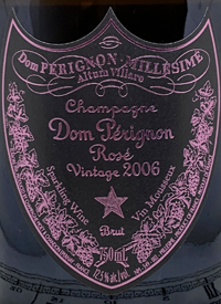 Champagne Dom Pérignon Millésimé Rosé Vintagetext