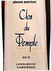 Gérard Bertrand Clos du Templetext