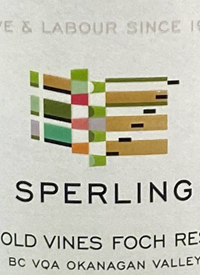 Sperling Vineyards Old Vines Foch Reservetext