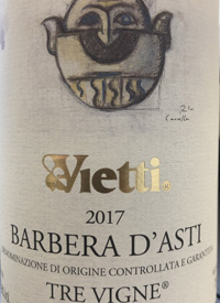 Vietti Barbera d'Asti Tre Vignetext