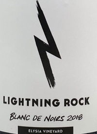 Lightning Rock Blanc de Noirs Elysia Vineyard Traditonal Method Brut Naturetext