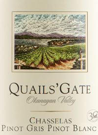 Quails' Gate Chasselas - Pinot Blanc - Pinot Gristext