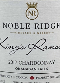 Noble Ridge King's Ransom Chardonnaytext