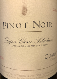 Quails' Gate Dijon Clone Selection Pinot Noirtext