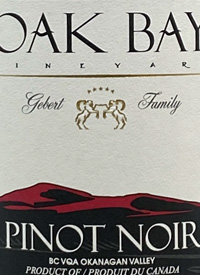 Oak Bay Vineyard Pinot Noirtext