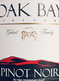 Oak Bay Vineyard Pinot Noirtext