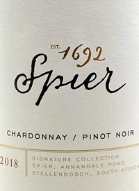 Spier Chardonnay Pinot Noir Signature Collection Rosétext