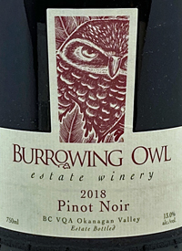 Burrowing Owl Pinot Noirtext