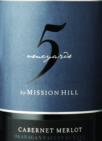 Five Vineyards by Mission Hill Cabernet Merlottext