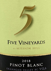 Five Vineyards by Mission Hill Pinot Blanctext
