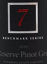 Township 7 Reserve Benchmark Series Pinot Gris Naramata Estate Vineyardtext