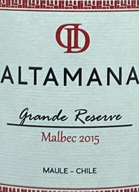 Altamana Grande Reserve Malbectext