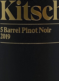 Kitsch 5 Barrel Pinot Noirtext