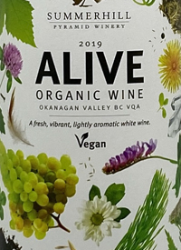 Summerhill Pyramid Winery Alive Organic Whitetext