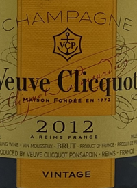 Veuve Clicquot Vintage Bruttext