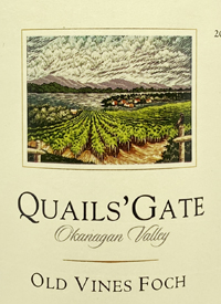 Quails' Gate Old Vines Fochtext