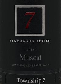 Township 7 Benchmark Series Muscat Sunshine Acres Vineyardtext