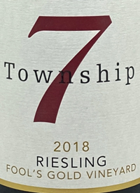 Township 7 Riesling Fool's Gold Vineyardtext