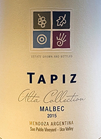 Tapiz Alta Collection Malbectext