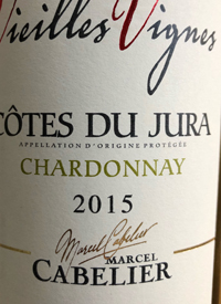 Marcel Cabelier Côtes du Jura Chardonnay Vieilles Vignestext