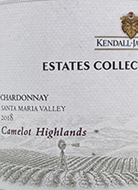 Kendall-Jackson Jackson Estates Collection Camelot Highlands Chardonnaytext