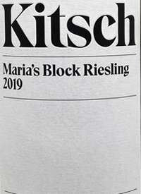 Kitsch Maria's Block Rieslingtext
