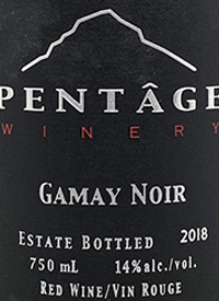 Pentâge Winery Gamay Noirtext