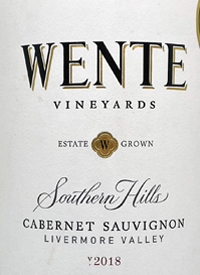 Wente Vineyards Southern Hills Cabernet Sauvignontext