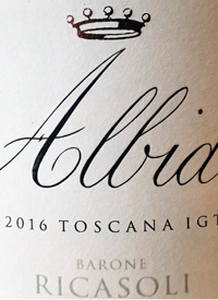 Barone Ricasoli Albia Rosétext