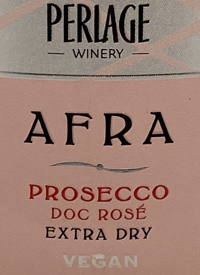 Perlage Afra Prosecco Rosé Extra Drytext
