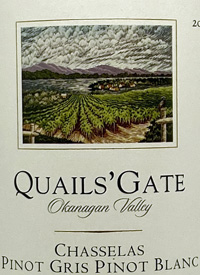 Quails' Gate Chasselas - Pinot Blanc - Pinot Gristext