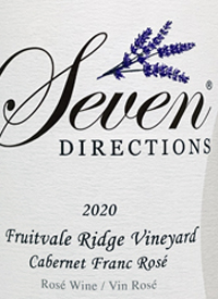 Seven Directions Fruitvale Ridge Vineyard Cabernet Franc Rosétext