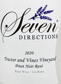 Seven Directions Tractor and Vines Vineyard Pinot Noir Rosétext