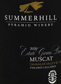 Summerhill Pyramid Winery Estate Grown Muscat Demeter Certified Biodynamictext