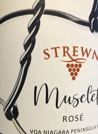 Strewn Winery Muselet Rosétext