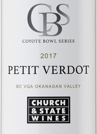 Church & State Wines CBS Petit Verdottext
